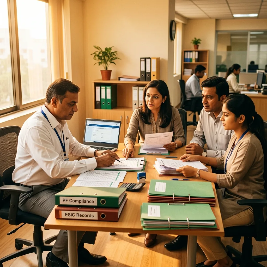 PF and ESIC inspection compliance services